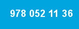 978 052 11 36